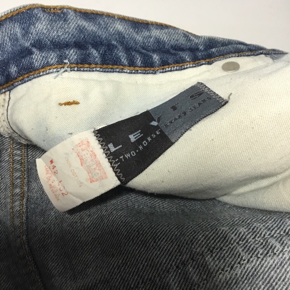 Levi’s Men’s Vintage Two Horse Denim Jeans Size 42/32 - Picture 5 of 5